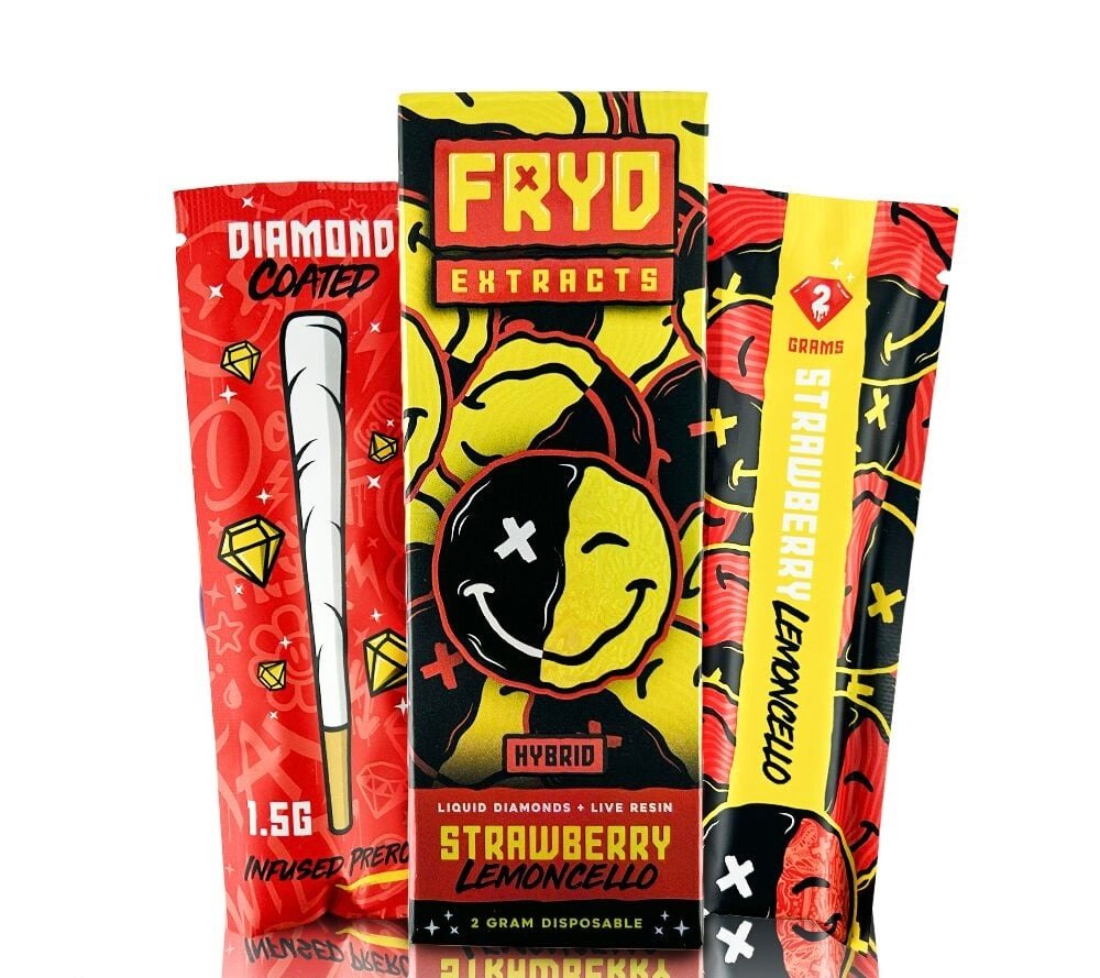 Strawberry Lemoncello Fryd With Preroll